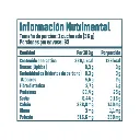 tabla NB ISOPURE LOW CARB 2.98 LB CHOCOLATE.webp