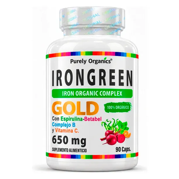 [irongold] Irongreen Gold (90 Capsulas)