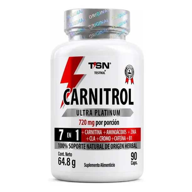 [CARULC90CXTSN] CARNITROL ULTRA PLATINUM (90 Capsulas)