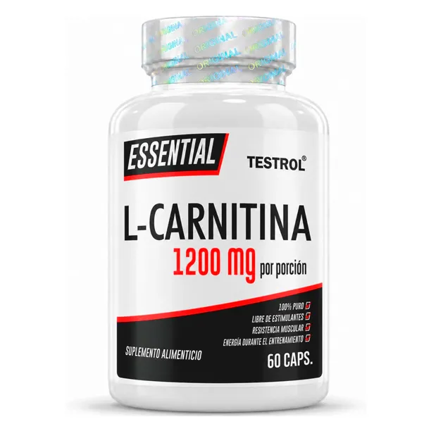 [B09QXYS4MR] Carnitina essential (Capsulas, 60)