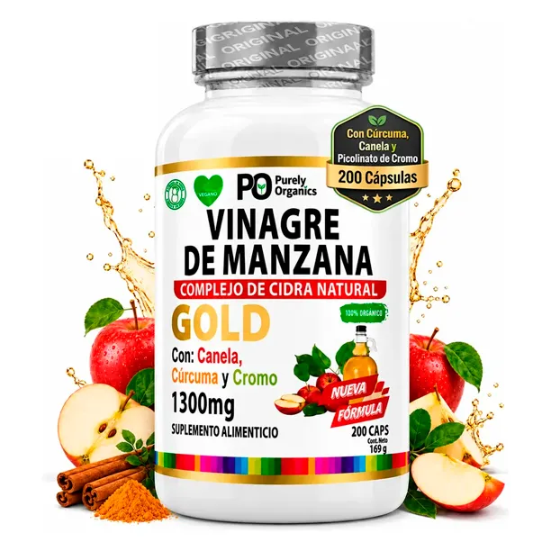 [vinagregold200po] Vinagre de Manzana Gold (200)