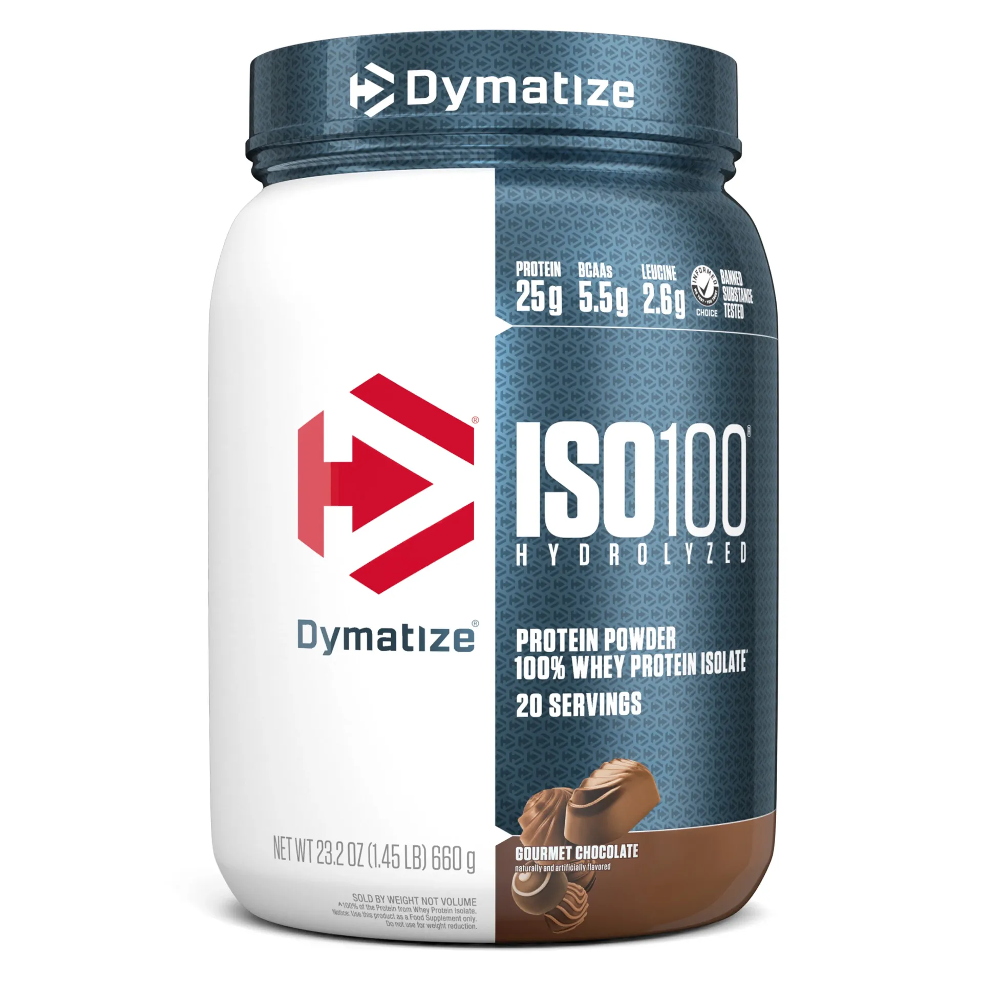 DYM ISO 100 1.4 LBS 20 SERV CHOCOLATE GOURMET