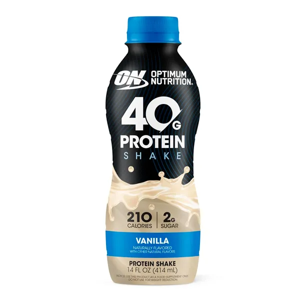 ON GOLD STD 40 GRS PROTEIN SHAKE 14OZ  VANILLA