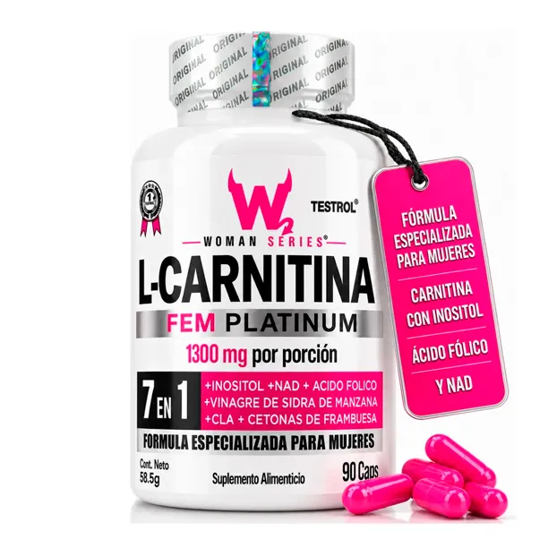 CARNITINA FEM WOMAN SERIES 90 CAPSULAS