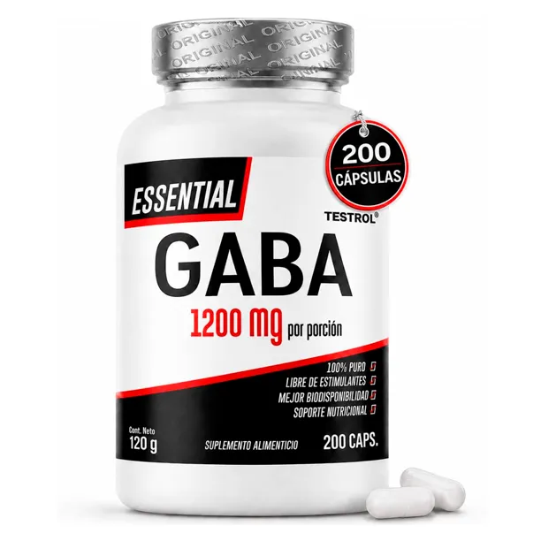 GABA ESSENTIAL 200 CAPSULAS