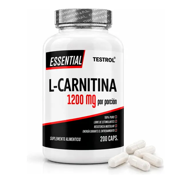 Carnitina essential (Capsulas, 200) Testrol