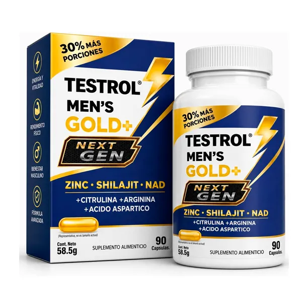 TESTROL GOLD 90 CÁPSULAS
