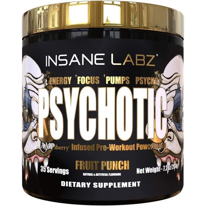 INS PSYCHOTIC GOLD 35 SERV FRUIT PUNCH