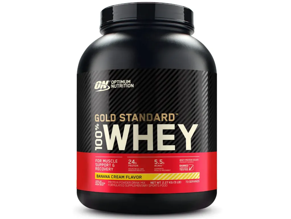 ON 100% WHEY GOLD STD 5 LBS BANANA CREAM