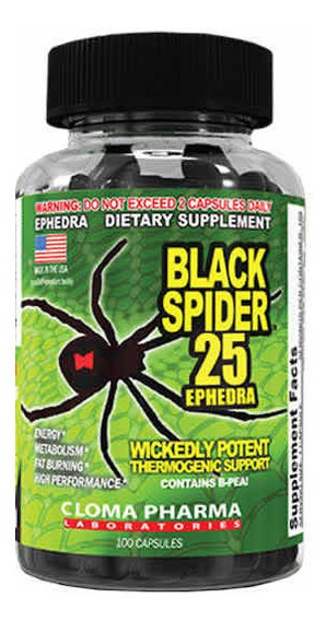 CLP BLACK SPIDER 100 CAPS