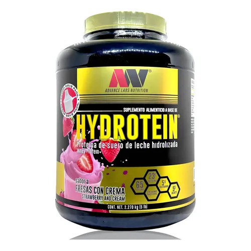 ADV HYDROTEIN 5 LBS FRESA C/CREMA