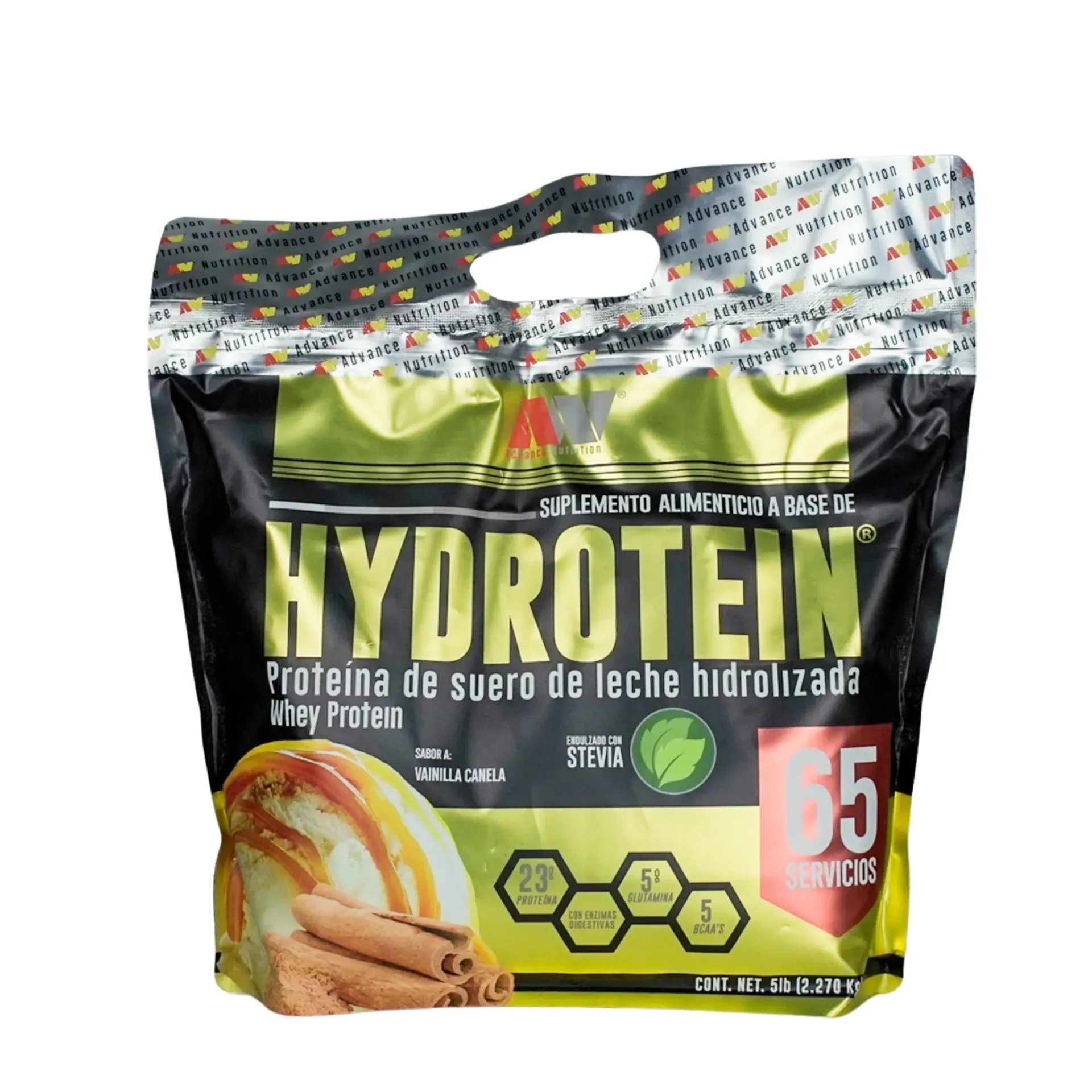 ADV HYDROTEIN BAG 5 LB VAINILLA CANELA