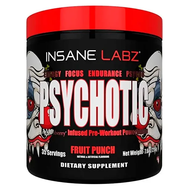 INS INSANE PSYCHOTIC 35 SERV FRUIT PUNCH