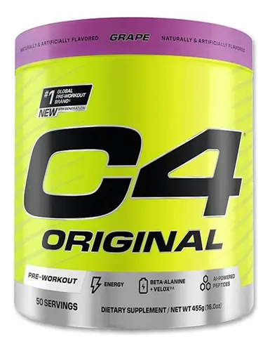 CEL C4 ORIGINAL 50 SERV GRAPE