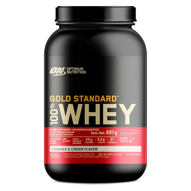 ON 100% WHEY GOLD STD 2 LBS COOKIES & CREAM