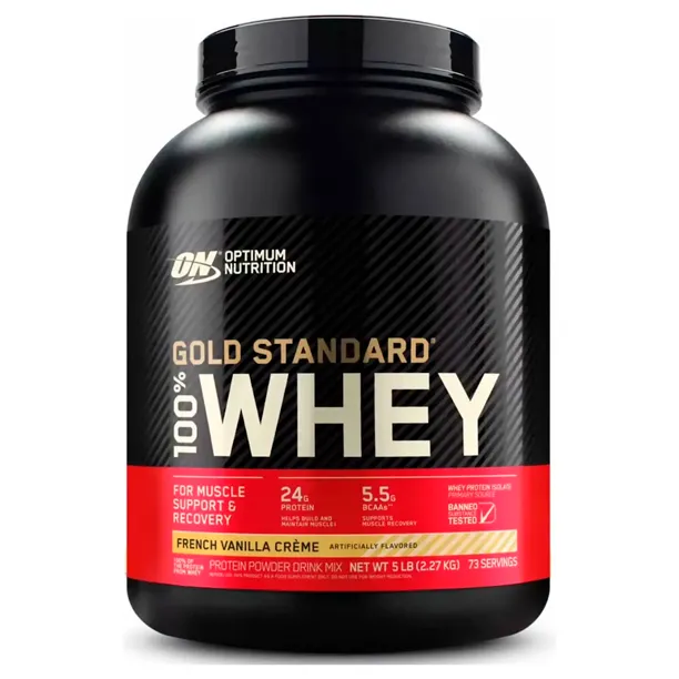 ON 100% WHEY GOLD STD 5 LBS FRENCH VAINILLA CREME