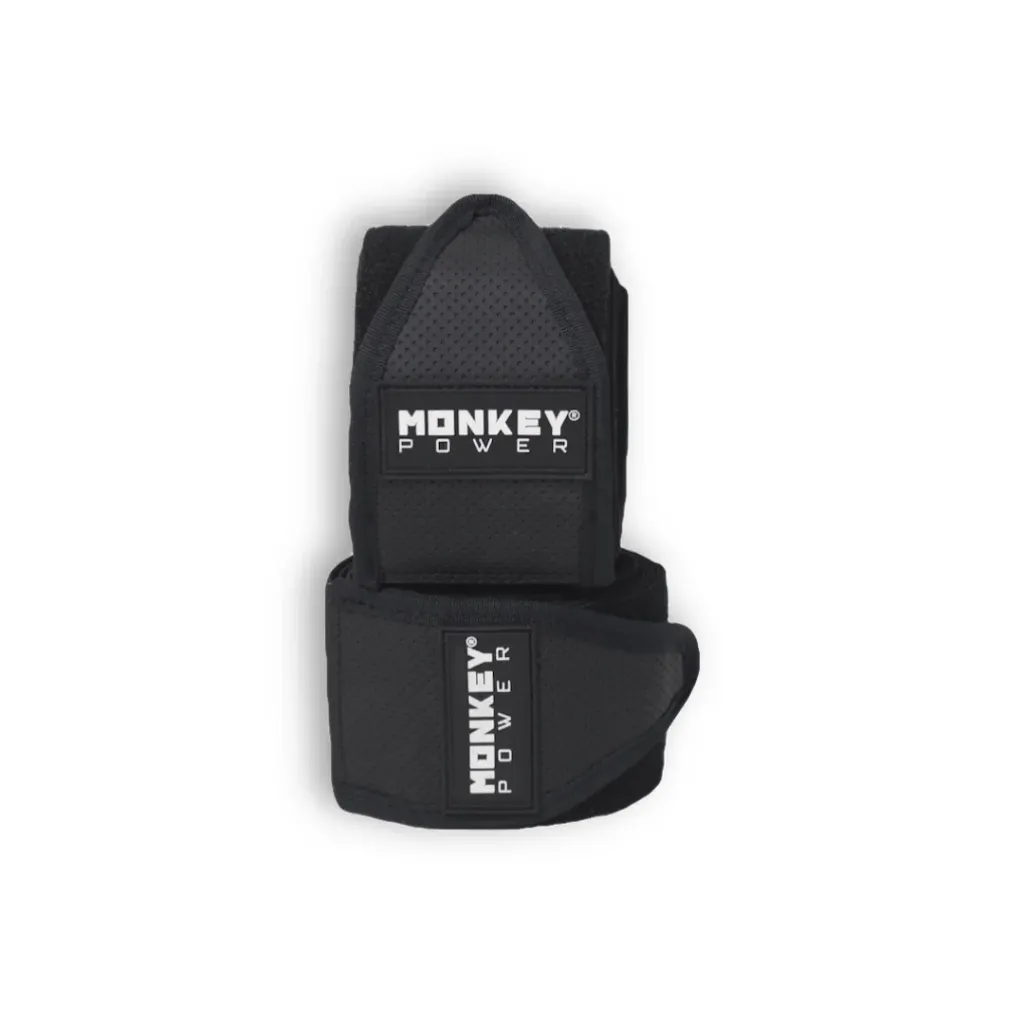 MONKEYPOWER RODILLERA NEGRO CON ROSA