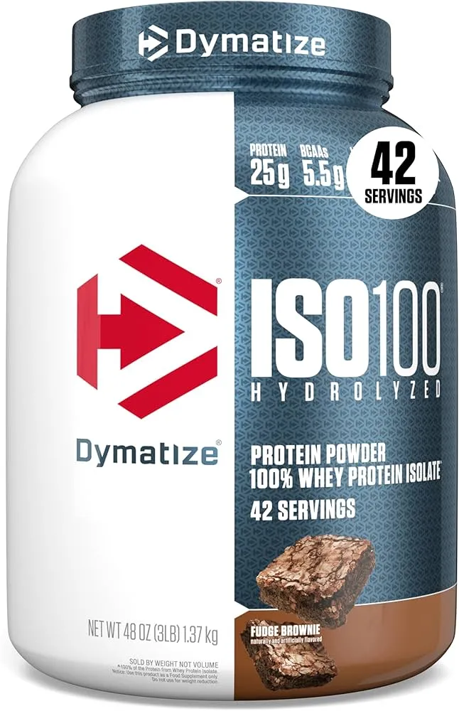 DYM ISO 100 3 LBS CHOCOLATE FUDGE BROWNIE
