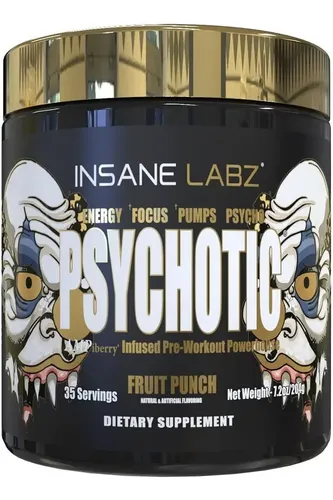 INS PSYCHOTIC GOLD (35 SERV) FRUIT PUNCH
